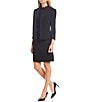 Anne Klein Notch Collar 3/4 Sleeve Seamed Jacket - Image 3