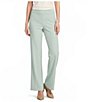 Anne Klein One Button Notch Collar Printed Jacket & Pull On Stretch Front Pockets Straight Leg Trouser Pants - Image 4