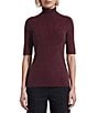 Anne Klein Petite Extended Half Sleeve Turtleneck Top - Image 1