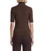 Anne Klein Petite Extended Half Sleeve Turtleneck Top - Image 4