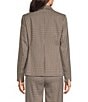 Anne Klein Petite Houndstooth One Button Blazer - Image 2