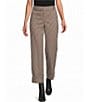 Anne Klein Petite Plaid Straight Cuff Ankle Coordinating Pants - Image 1