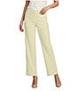 Anne Klein Petite Size Stretch Side Seam Pockets Pull-On Wide Leg Pants - Image 1