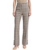 Anne Klein Plaid Straight Ankle Pants - Image 1