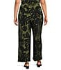 Anne Klein Plus Printed Jersey Palazzo Pant - Image 2