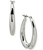 Anne Klein Puffy Arch Hoop Earrings - Image 2