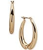 Anne Klein Puffy Arch Hoop Earrings - Image 1