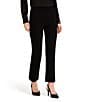 Anne Klein Pull On Compression Straight Leg Ankle Pant - Image 3
