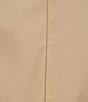 Anne Klein Pull On Paneled A Line Poplin Midi Skirt - Image 4