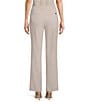 Anne Klein Pull On Stretch Front Pockets Straight Leg Trouser Pants - Image 2