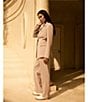 Anne Klein Pull On Stretch Front Pockets Straight Leg Trouser Pants - Image 5