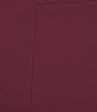 Anne Klein Pull On Wide Leg Compression Pants, Color:Chianti - Image 4