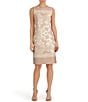 Anne Klein Sleeveless Sheath Scuba Crepe Dress - Image 1