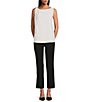 Anne Klein Sleeveless Tie Shoulder Blouse - Image 3