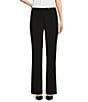Color:Anne Black - Image 1 - Stretch Wide Leg Pull-On Pants