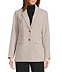 Anne Klein Three Pocket Long Sleeve Notch Collar Blazer - Image 3