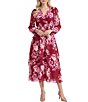Anne Klein Tiered Ruffle Midi Dress - Image 1
