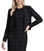 Anne Klein Tweed Coordinating Shrug - Image 1