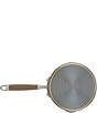 Color:Bronze - Image 4 - Advanced Home Hard Anodized Nonstick Bronze 2-Quart Straining Saucepan