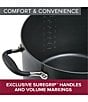 Anolon Advanced Home Hard-Anodized Nonstick Stockpot, Color:Black - Image 3
