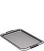 Color:Grey - Image 1 - Advanced Nonstick Bakeware Cookie Sheet Pan with Silicone Grips