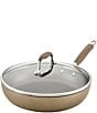 Color:Bronze - Image 1 - Anolon® Advanced Onyx Hard-Anodized Nonstick Covered Ultimate Pan