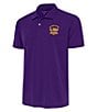 Color:Dark Purple - Image 1 - LSU Tigers NCAA Women's Basketball 2023 National Champions Tribute Short-Sleeve Polo Shirt