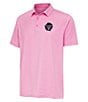 Color:Mid Pink - Image 1 - MLB 2024 All-Star Game Par 3 Short Sleeve Polo Shirt