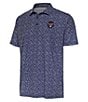 Color:Navy - Image 1 - MLB 2024 All-Star Game Terrace Short Sleeve Polo Shirt