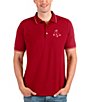 Color:Boston Red Sox Dark Red - Image 1 - MLB American League Affluent Short-Sleeve Polo Shirt