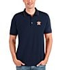 Color:Houston Astros Navy/Mango - Image 1 - MLB American League Affluent Short-Sleeve Polo Shirt