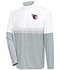 Color:Cleveland Guardians Grey Heather - Image 1 - MLB American League Bender Quarter-Zip Pullover