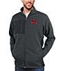Color:Boston Red Sox Charcoal - Image 1 - MLB American League Course Full-Zip Jacket