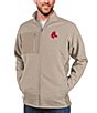 Color:Boston Red Sox Oatmeal - Image 1 - MLB American League Course Full-Zip Jacket