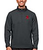 Color:Boston Red Sox Charcoal - Image 1 - MLB American League Course Pullover