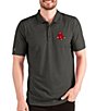 Color:Boston Red Sox Navy/Dark Red - Image 1 - MLB American League Esteem Short Esteem Short-Sleeve Polo Shirt
