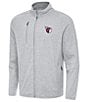 Antigua MLB American League Hold-Up Performance Stretch Jacket, Color:Cleveland Guardians Grey Heather - Image 1