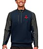 Color:Boston Red Sox Navy - Image 1 - MLB American League Quarter-Zip Pullover