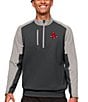 Color:Boston Red Sox Carbon - Image 1 - MLB American League Quarter-Zip Pullover