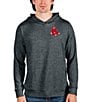 Color:Boston Red Sox Charcoal - Image 1 - MLB American League Small Logo Absolute Hoodie