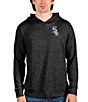 Color:Chicago White Sox Black - Image 1 - MLB American League Small Logo Absolute Hoodie