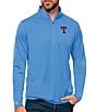 Color:Texas Rangers Columbia Blue - Image 1 - MLB American League Tribute Quarter-Zip Pullover