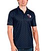 Color:Navy - Image 1 - MLB Cleveland Guardians Spark Short-Sleeve Polo Shirt