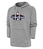 Color:Houston Astros Grey Heather - Image 1 - MLB Houston Astros 2022 World Series Champions Victory Large Logo Hoodie