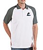 Color:White - Image 1 - MLB Miami Marlins Nova Short-Sleeve Colorblock Polo Shirt