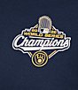 Antigua MLB Milwaukee Brewers 2026 World Series Champions Tribute Quarter-Zip Pullover - Image 6