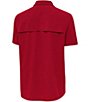 Antigua MLB National League Activate Short Sleeve Woven Shirt, Color:Arizona Diamondbacks Dark Red - Image 2