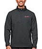 Color:Atlanta Braves Charcoal - Image 1 - MLB National League Course Pullover