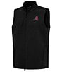 Antigua MLB National League Demand Full-Zip Vest, Color:Arizona Diamondbacks Black - Image 1