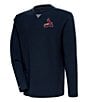 Color:ST Louis Cardinals Navy - Image 1 - MLB National League Flier Bunker Sweatshirt